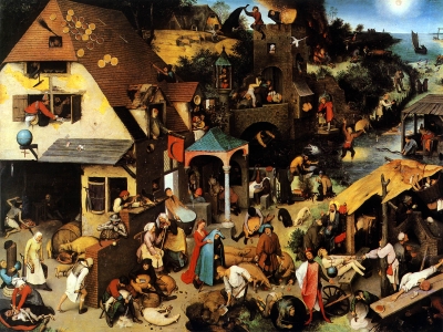 Bruegel - The Netherlandish Proverbs
