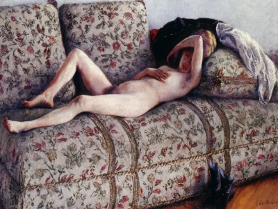 Caillebotte - Nude on a Couch
