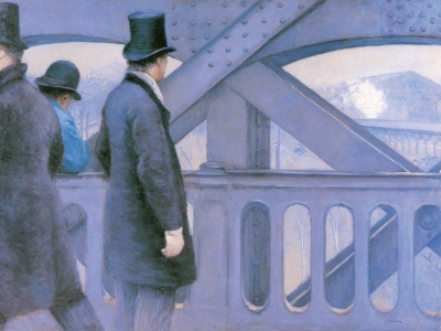 Caillebotte - Pont de l Europe  Variant
