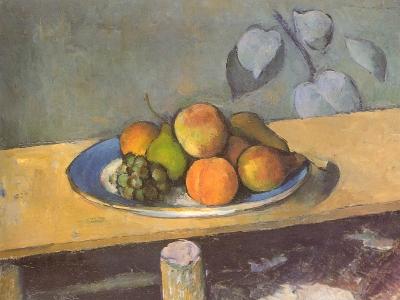 Cezanne - Apples  Peaches  Pears and Grapes
