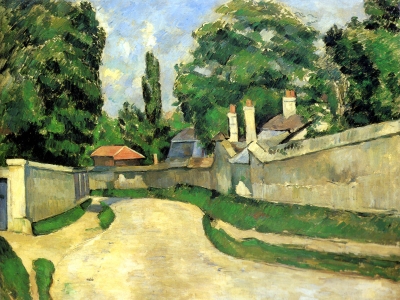 Cezanne - Houses on a Street
