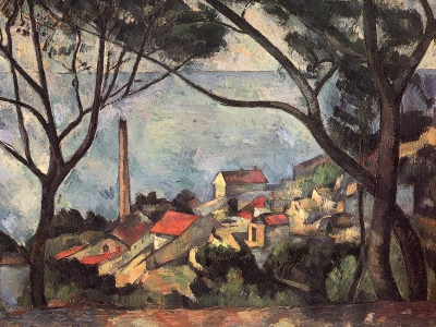 Cezanne - The Sea at L Estaque
