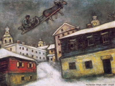 Chagall - The Russian Village
