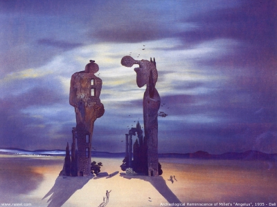 Dali - Archeological Reminiscence of Millet s Angelus
