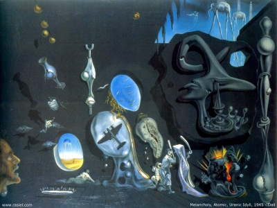 Dali - Melancholy  Atomic Uranic Idyll
