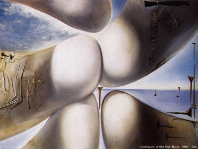 Dali - The Continuum of the Four Butts
