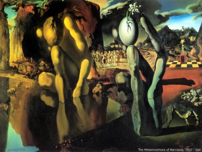 Dali - The Metamorphosis of Narcissus
