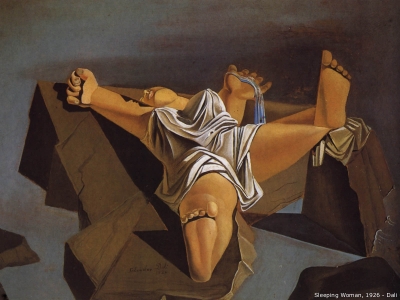 Dali - The Sleeping Woman
