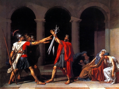 David - The Oath of the Horatii
