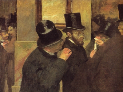 Degas - Portraits at the Stock Exchange
