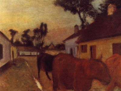 Degas - The Return of the Herd
