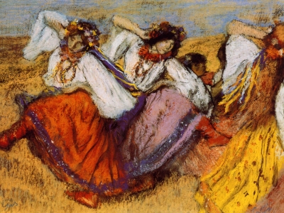 Degas - The Russian Dancers
