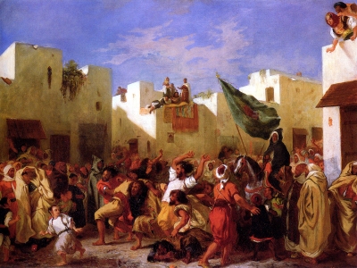 Delacroix - Fanatics of Tangier
