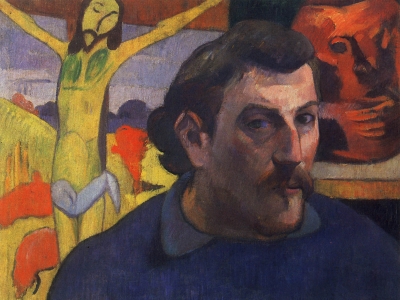 Gauguin - Self Portrait with Yellow Christ
