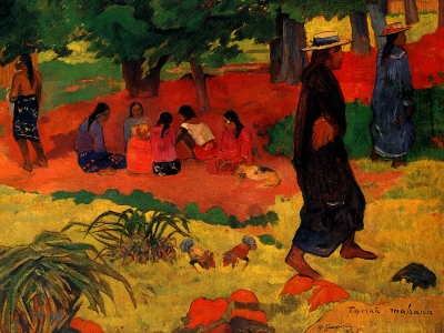 Gauguin - Taperaa Mahana  Late Afternoon 
