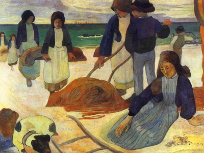 Gauguin - The Seaweed Collectors
