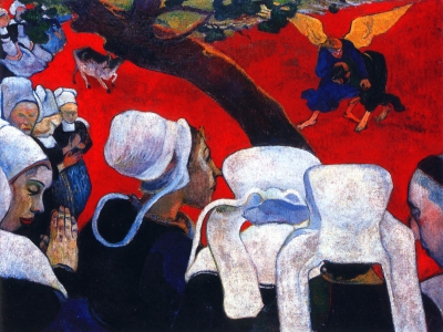 Gauguin - The Vision after the Sermon
