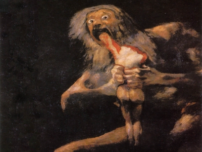 Goya - Saturn Devouring One of His Children
