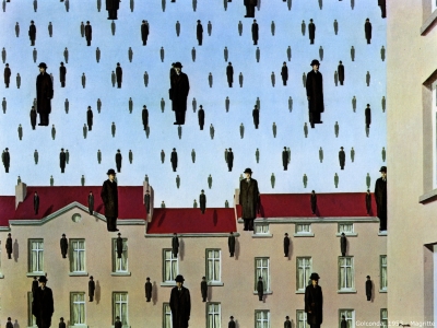 Magritte - Golconda
