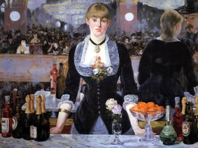 Manet - A Bar at the Folies-Bergere
