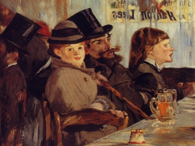 Manet - At the Cafe
