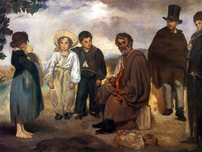 Manet - The Old Musician
