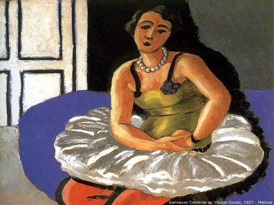 Matisse - Daneuse Cambree au Visage Coupe
