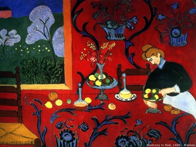 Matisse - Harmony in Red
