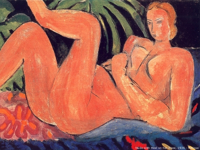 Matisse - Nude with Heel on Her Knee
