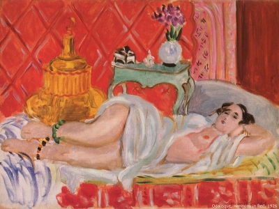 Matisse - Odalisque  Harmony in Red
