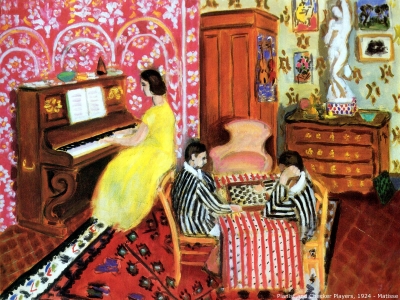 Matisse - Pianist and Checker Players
