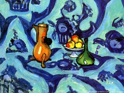 Matisse - Still Life with Blue Tablecloth
