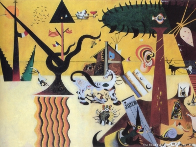 Miro - The Tilted Field  Montroig
