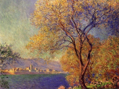 Monet - Antibes Seen from La Salis
