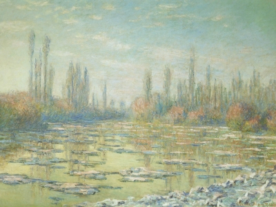 Monet - Floating Ice
