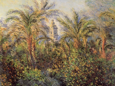 Monet - Garden in Bordighera
