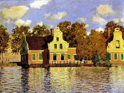 Monet - Houses on the Zaan
