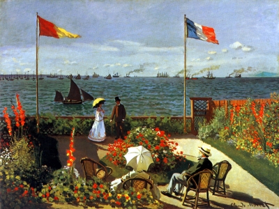 Monet - Terrace at Sainte-Adresse
