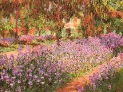 Monet - The Garden at Giverny
