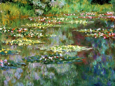 Monet - The Water Lily Pond
