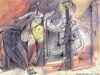 Picasso - Bathers with Crab
