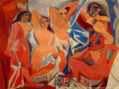 Picasso - Les Demoiselles de Avignon
