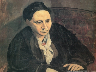 Picasso - Portrait of Gertrude Stein
