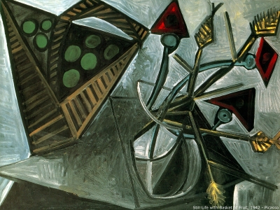 Picasso - Still Life with Fruit Basket
