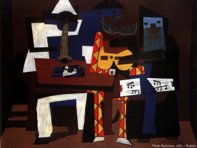 Picasso - Three Musicians
