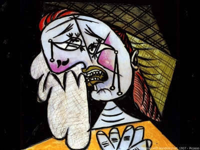 Picasso - Woman Weeping with Handkerchief
