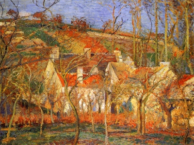 Pissarro - Red Roofs
