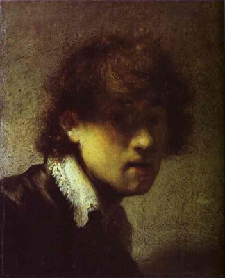 Rembrandt  Self-Portrait  1629  Oil on wood
