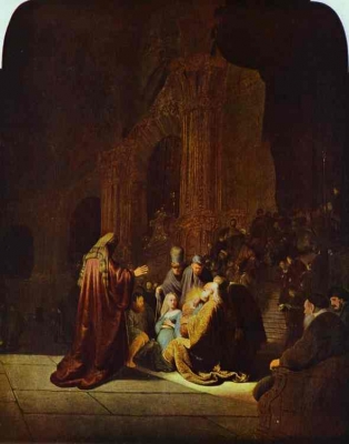 Rembrandt  The Presentation of Jesus in the Temple  1631  Oil on panel
