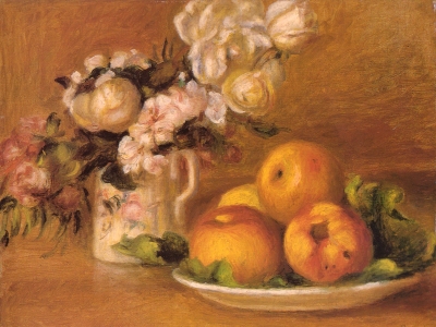 Renoir - Apples and Flowers
